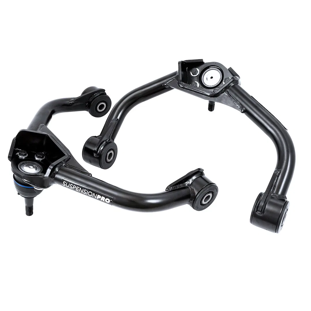 CAD301 – SUSPENS PRO Control Arm, Tubular Non Adjustable Black Steel With Ball Joint/ OE Style Rubber Bushings Set Of...